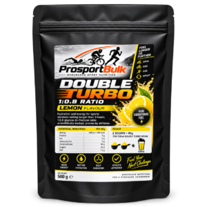 Prosportbulk Double Turbo high carbobydrate drink lemon